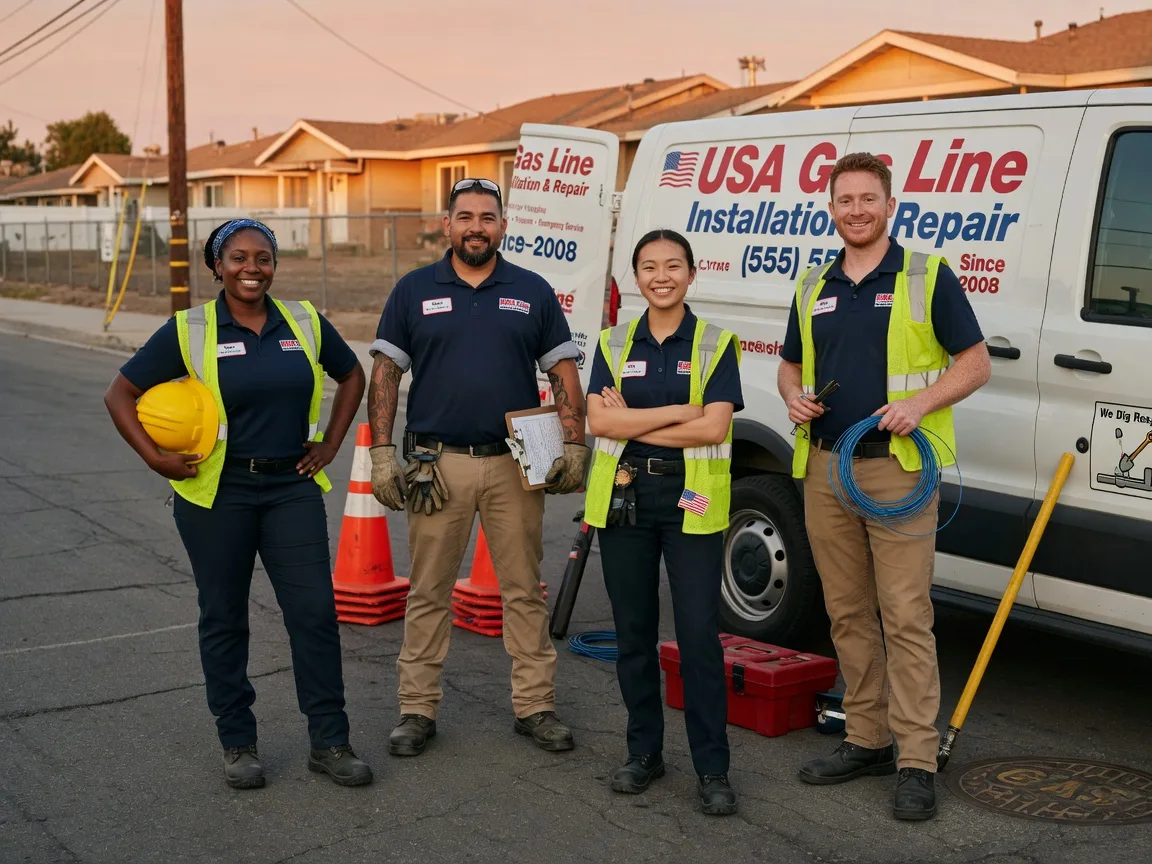 Gas Line Installation company in Utica, OH
